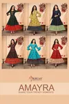 Kirtan Amayra Fancy Designer Ethnic Wear Rayon Anarkali Long Kurti Collection
